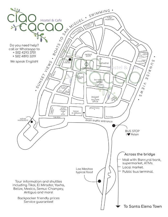 Ciao Cacao Hostel & Vegan Cafe Flores Εξωτερικό φωτογραφία